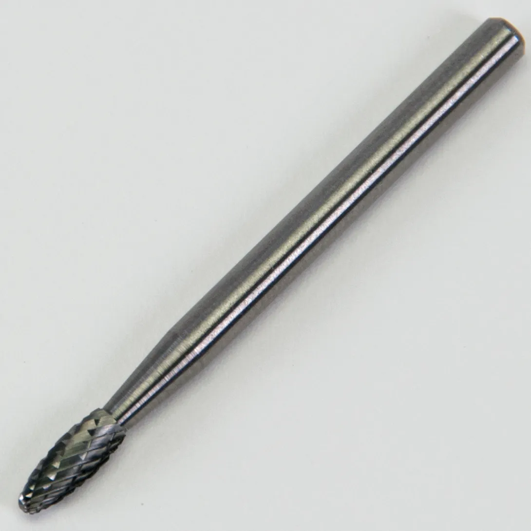 Frez obrotowy HM Ø3mm, płomień