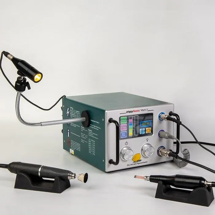 Ultradźwiękowy system polerski piggySonic® Mark 3