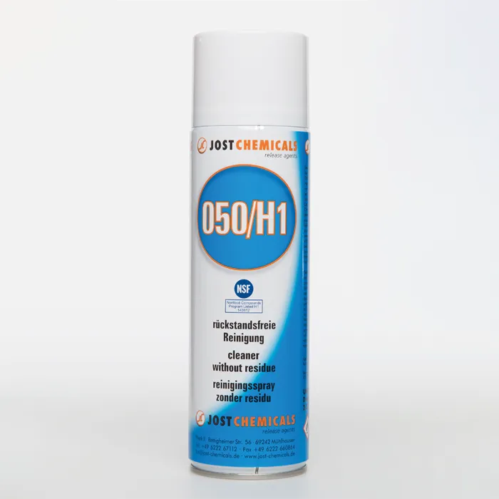 FLUID 050H1 wydajny środek czyszczący do form, norma NSF-H1