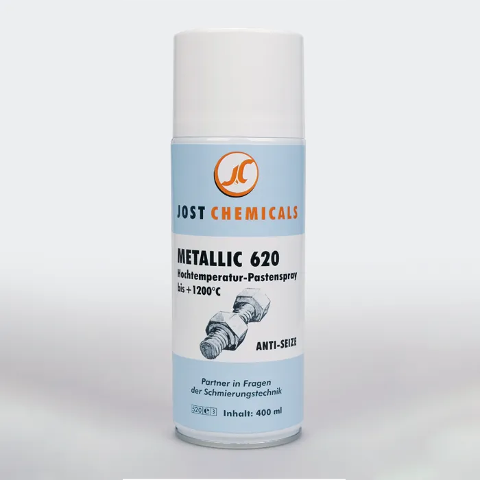 METALIC 620 wysokotemperaturowy smar montażowy Anti-Seize w spray’u do połączeń śrubowych