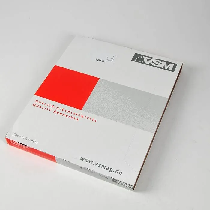 Płótno ścierne VSM, korund, arkusz 230x280 mm, opak. 50 szt.