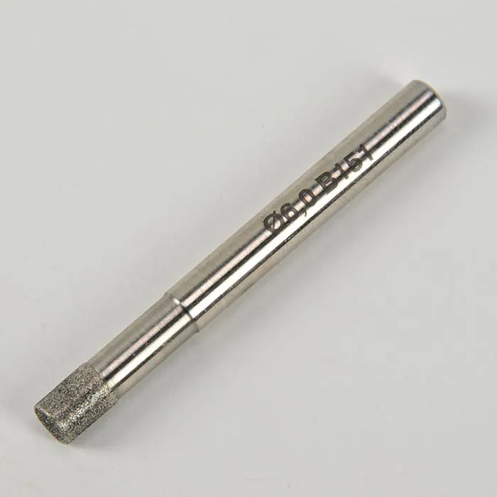 Trzpień borazonowy z hartowanym trzp. moc. Ø 6 mm, cylinder, dł. 60mm