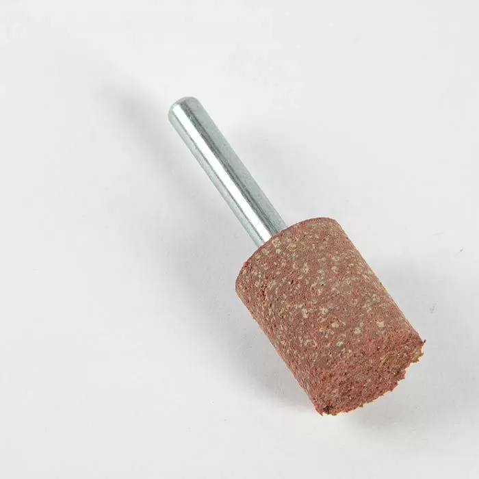 Trzpień szlif.+ poler. CM 43 na nośniku gumowym, trzp. Ø 6mm, Ø 20 x 25 mm