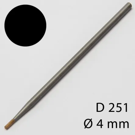 Specjalny pilnik z spieku diamentowego, koło Ø 4 mm