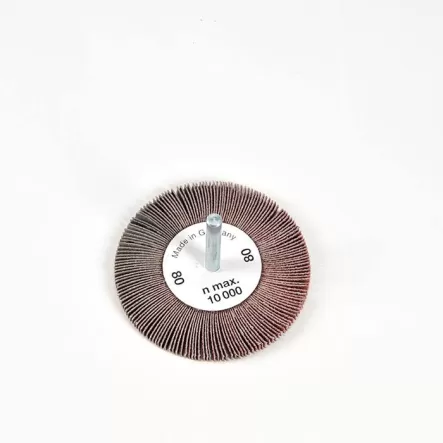 Mini ściernice listkowe, Ø 80 x 5 mm, trzp. Ø 6 mm, opak. 10 szt